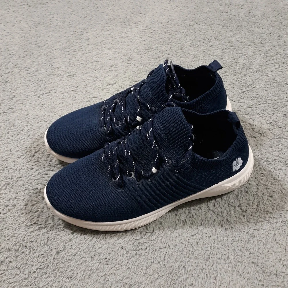 Tommy Bahama Golf Knit Lightweight Shoes Sneakers Navy Womens Size 8.5